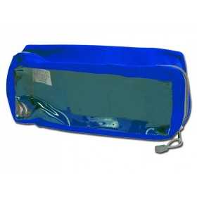 Borsetta e2 - rettangolare con finestra - blu