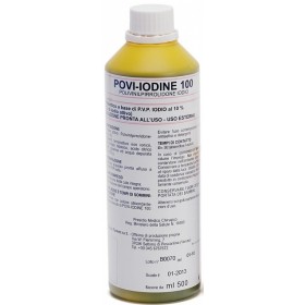 Jodopovidon 10 % jod flasche mit 500 ml