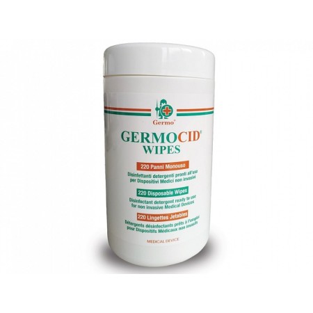 Germocid wipes - salviettine - alcol 15% - tubetto