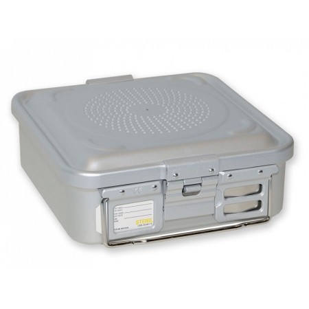 Container con filtro piccolo h100 mm - grigio