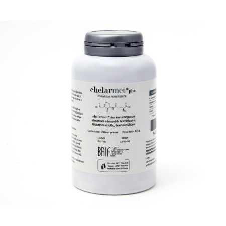 Chelarmet plus 150 compresse, integratore alimentare antiossidante e chelante