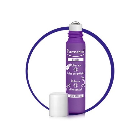Puressentiel stress roller ai 12 olii essenziali