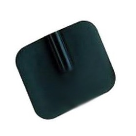 Elektroda 46x50 mm - bardzo cienka - złącze gumowe żeńskie Ø 2 mm