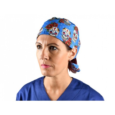 Cappellino fantasia - teschio - m