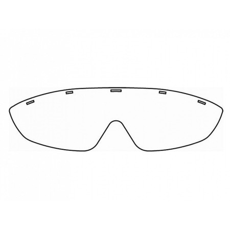 Visiere di ricambio per codice 25646 - conf. 20 pz.