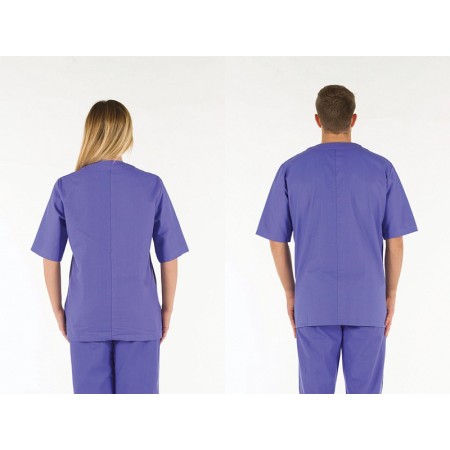 Casacca cotone -indaco - xs