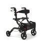 Rollator con porta bastone e supporto schiena vermeiren four light