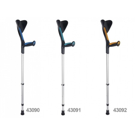Stampelle advance - blu/nero - 1 coppia