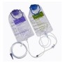 Deflussore con doppia sacca integrata da 1.000 ml per soluzione nutritiva e di lavaggio - 30 pezzi per kangaroo