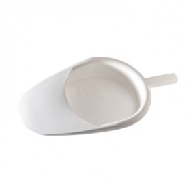 Padella in plastica bianca