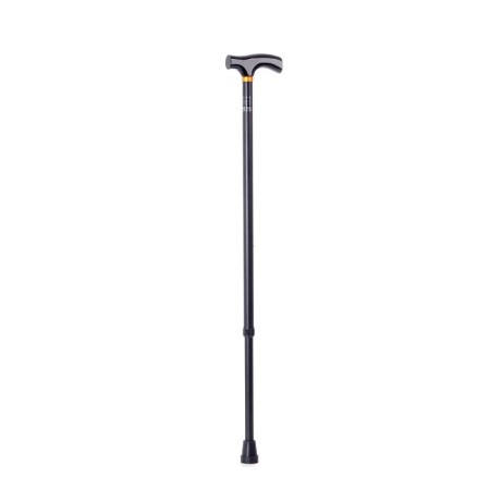 Bastone in alluminio anodizzato con puntali antiscivolo regolabile in altezza