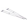 Coppia di stampelle sottoascellari - da 112,5 a cm 140