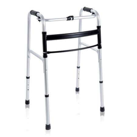 Deambulatore pieghevole regolabile - 4 puntali - moretti rp730 - mis. l