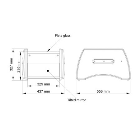 Podoscopio lux new a led