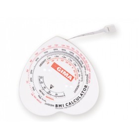 Maßband mit body-mass-index-rechner