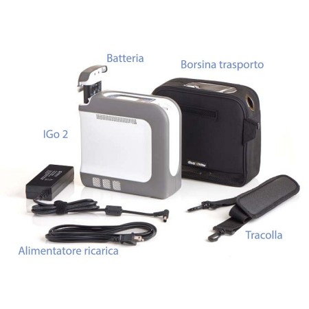 Concentratore di ossigeno devilbiss igo2 - automatico smart dose