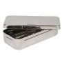 Scatola acciaio inox 18x8x4 cm