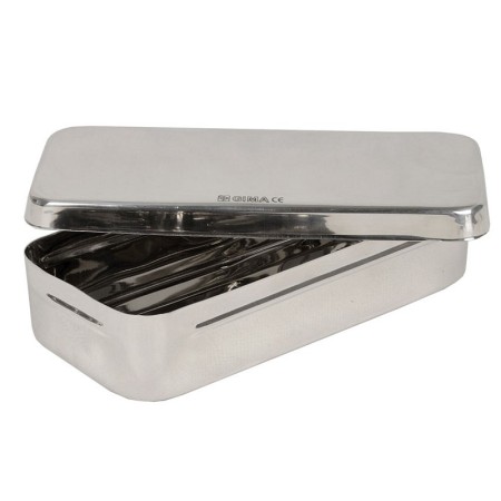 Scatola acciaio inox 18x8x4 cm
