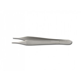 Micro adson-pinzette - 12 cm, 1x2 zähne