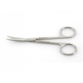 Foarfece delicate curbate pentru iris - 11 cm