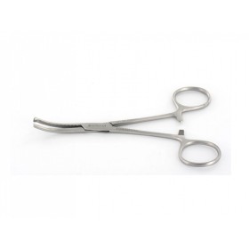 Kleště kocher - zahnuté - 14 cm