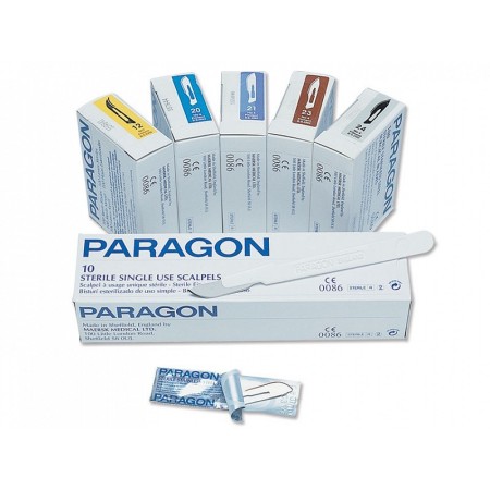 Bisturi paragon n.10 - monouso sterili - conf. 10 pz.