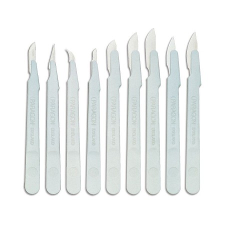 Bisturi paragon n.15t - monouso sterili - conf. 10 pz.