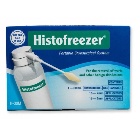 Histofreezer mix mini bombola da 80 ml e 16 applicatori da 5 mm e 16 da 2 mm