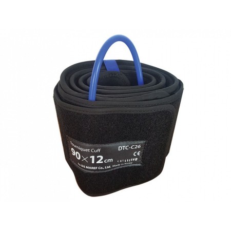 Bracciale singolo 90x12 cm gamba l - blu