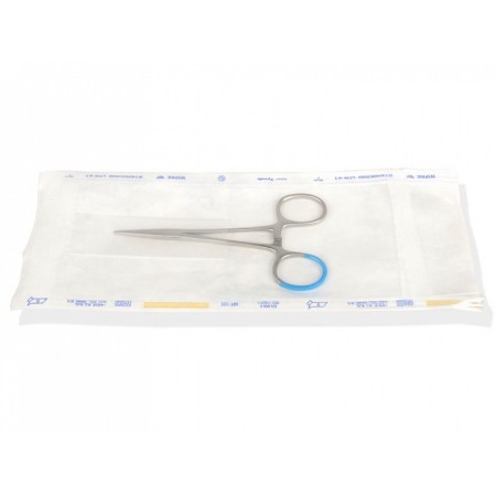 Pinza emostatica h. mosquito sterile - retta - 12,5 cm - conf. 25 pz.