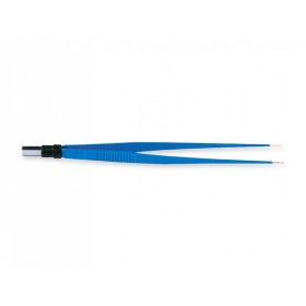 Forceps bipolar drept 18 cm - vârfuri de 0,3 mm