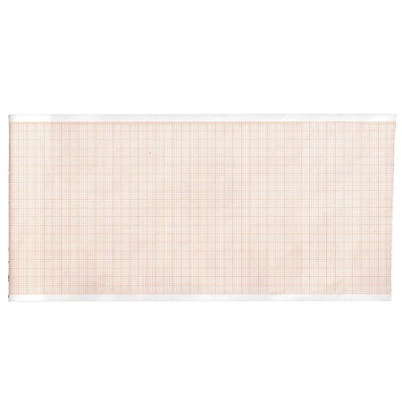 Carta termica ecg 110x20 mmxm - rotolo griglia arancio - conf. 10 rotoli