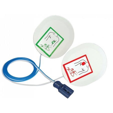 Placche compatibili per defibrillatori agilent-philips - 1 paio