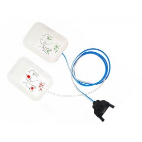 Kompatybilne płytki pediatryczne do defibrylacji środkowej, tecnogaz (patrz również 55046 - 1 para)