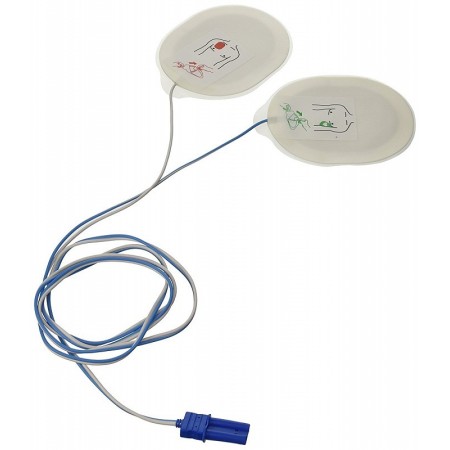 Coppia di piastre per defibrillatori schiller - 1 coppia f7956