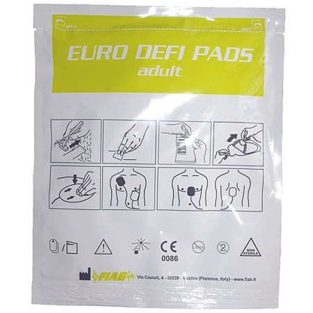 Coppia di piastre per defibrillatori schiller - 1 coppia f7956