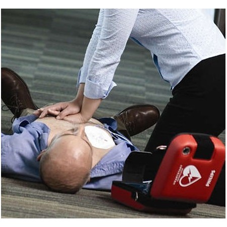 Defibrillatore semiautomatico esterno philips heartstart frx