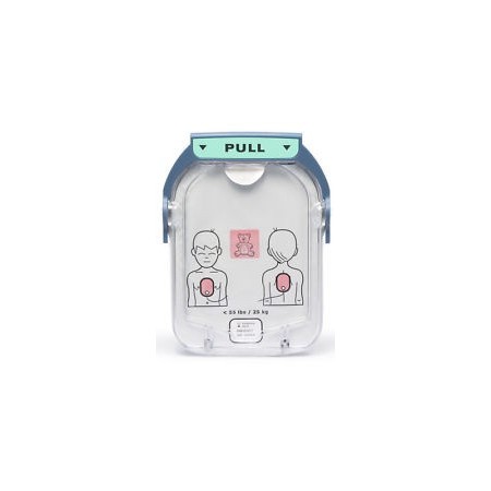Coppia di piastre philips hs1 heartstart aed pediatriche