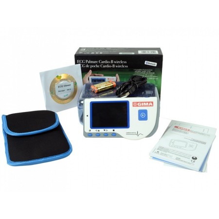 Ecg palmare cardio b bluetooth con software e 17 referti