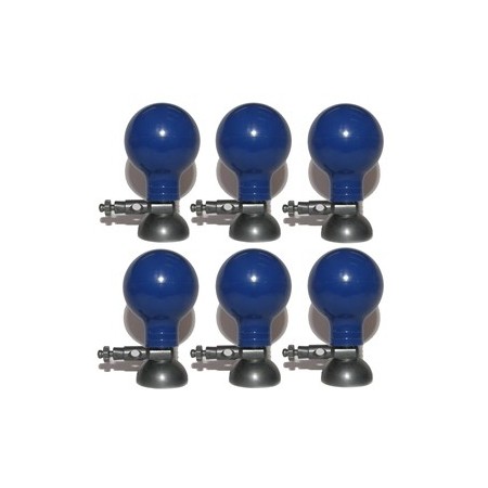 Set di 6 elettrodi precordiali pediatrici - diametro 15 mm
