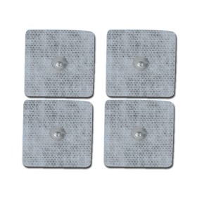 Elettrodi per elettrostimolazione e tens 46x47 mm a bottone - conf. 4 pz.