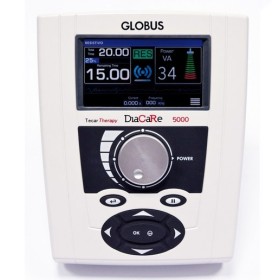 Globus diacare 5000 re tecar therapy – farb-touchdisplay mit wiederaufladbarem system