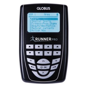 Globus runner pro 4 canali, elettrostimolazione, sport speciali