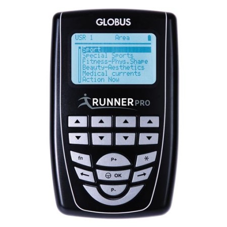 Globus runner pro 4 canali, elettrostimolazione, sport speciali