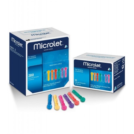 Microlet aghi ricambio 25 pz.
