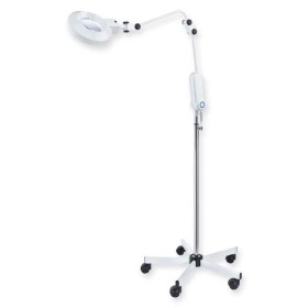 Lampada con lente - fluorescente gimanord - su piantana