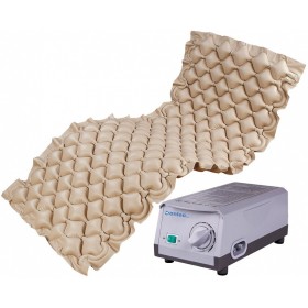 Anteamed anti-decubitus kit with mattress and compressor with adjustment