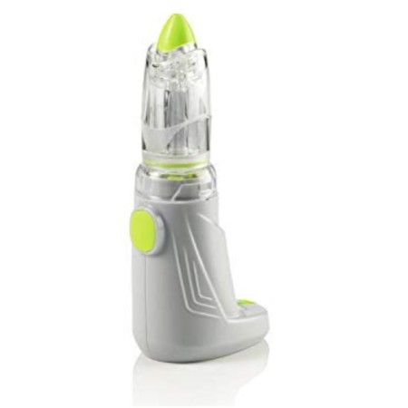 Rinowash ego - doccia nasale micronizzata portatile per terapia aerosolica con campana universale