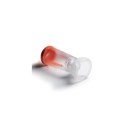 Distanziatore espace infant 0-2 anni con maschera arancio