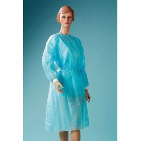 Light blue tnt visitor coat - 10 pieces